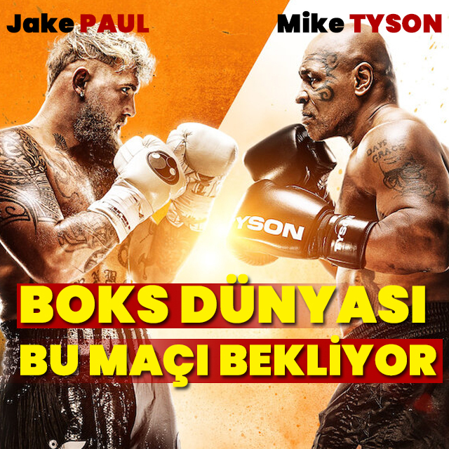 Boks dünyası, Mike Tyson-Jake Paul maçını bekliyor!
