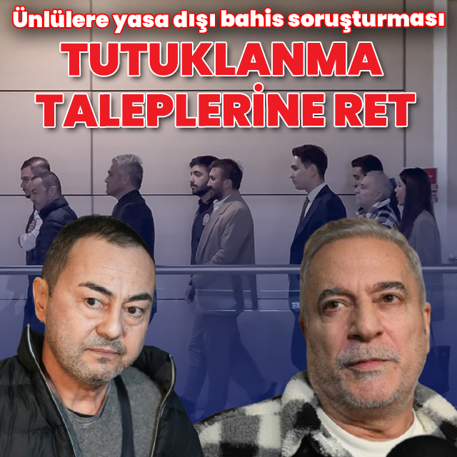 Erbil ve Ortaç'ın tutuklanma talebine ret