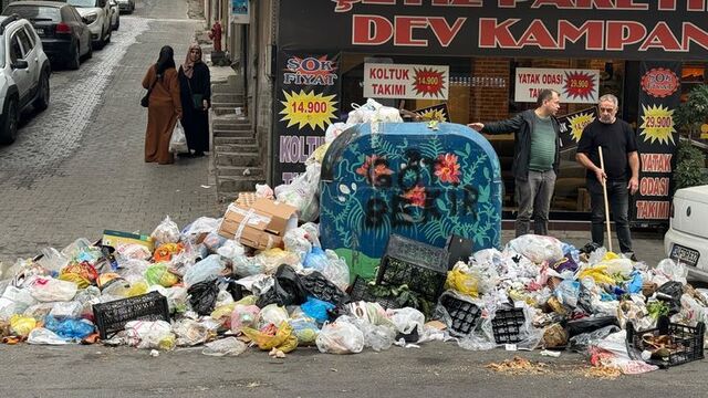 Grevin ardından Buca'da sokaklar