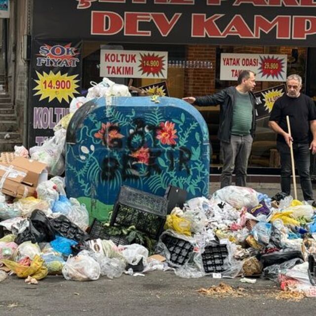 Grevin ardından Buca'da sokaklar