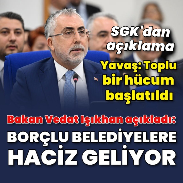 Borçlu belediyelere haciz geliyor