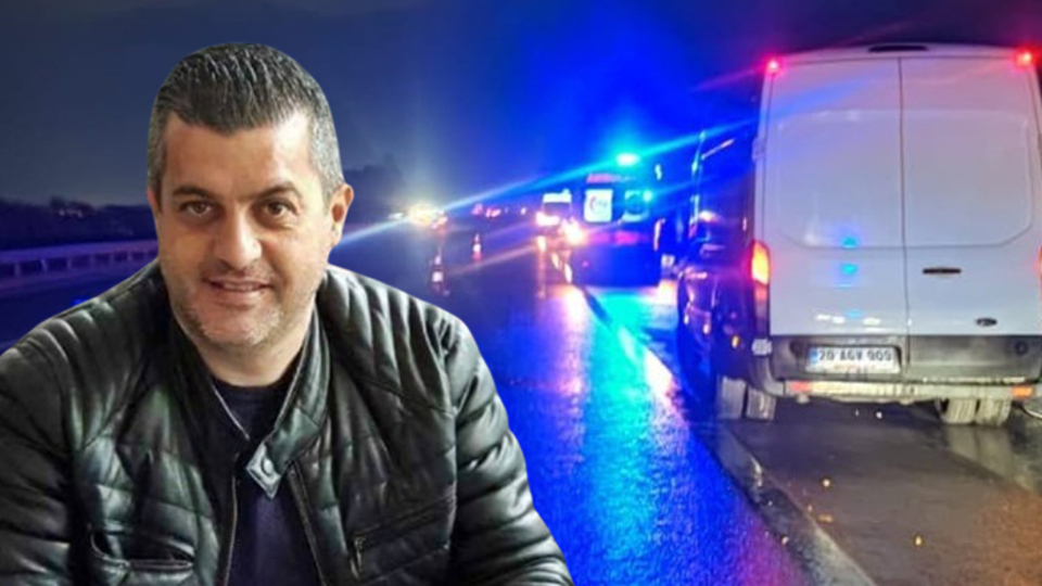 İş insanına lastik değiştirirken otomobil çaptı