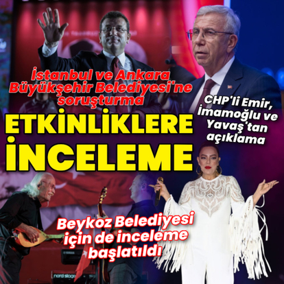 İstanbul ve Ankara büyükşehir belediyelerine usulsüz harcama soruşturması