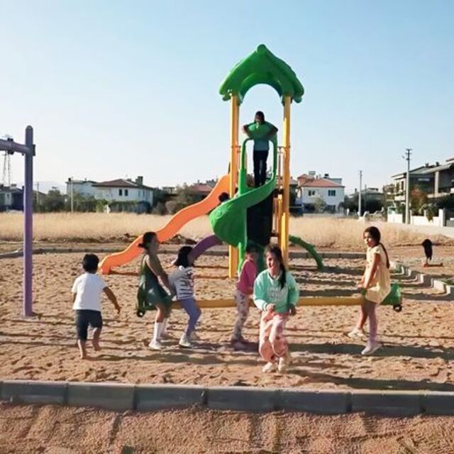 Başkan çocukların isteğine kayıtsız kalmadı