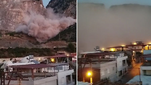 Yürekler ağza geldi! "Deprem oldu sandık"