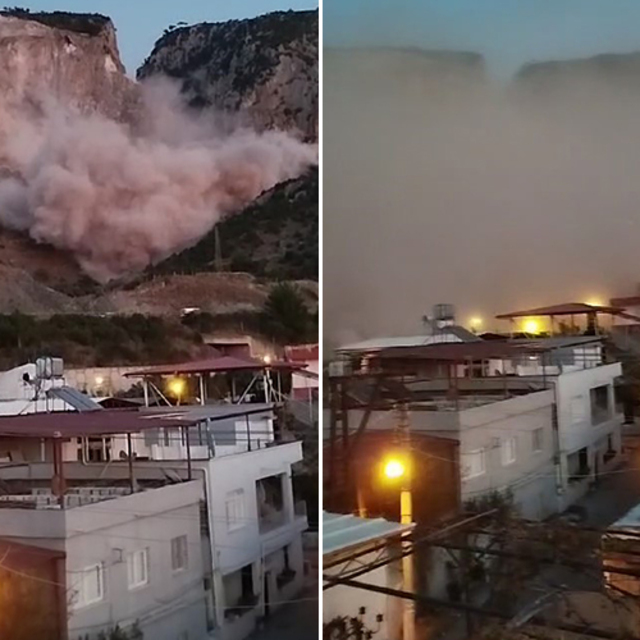Yürekler ağza geldi! "Deprem oldu sandık"