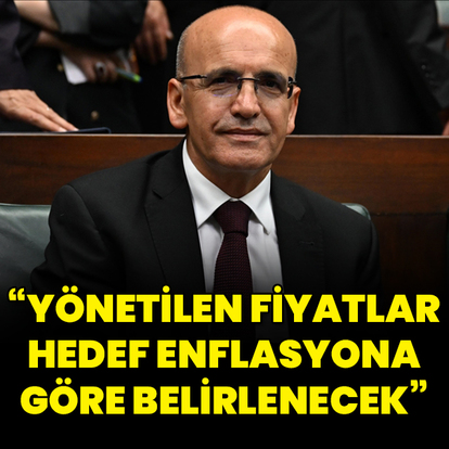 "Yönetilen fiyatlar hedef enflasyona göre belirlenecek"