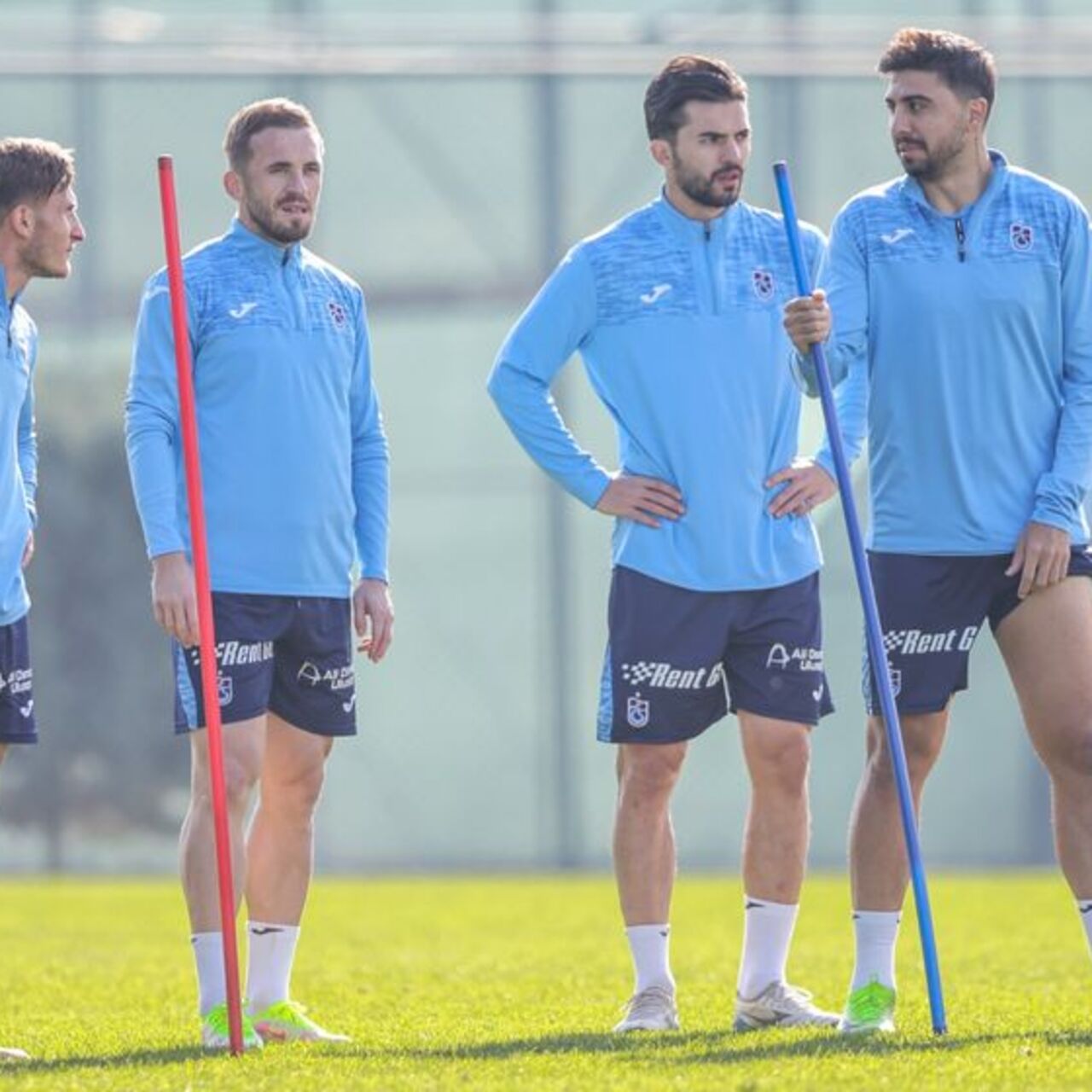 Trabzonspor, günün antrenmanını tamamladı!