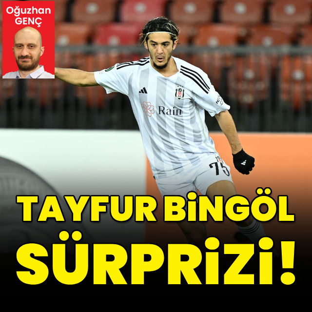 Tayfur Bingöl sürprizi!
