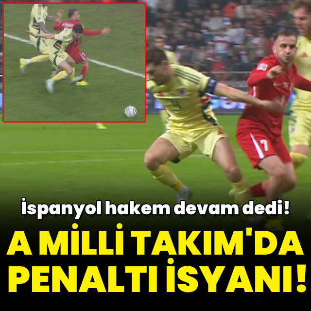 İspanyol hakemden skandal karar!
