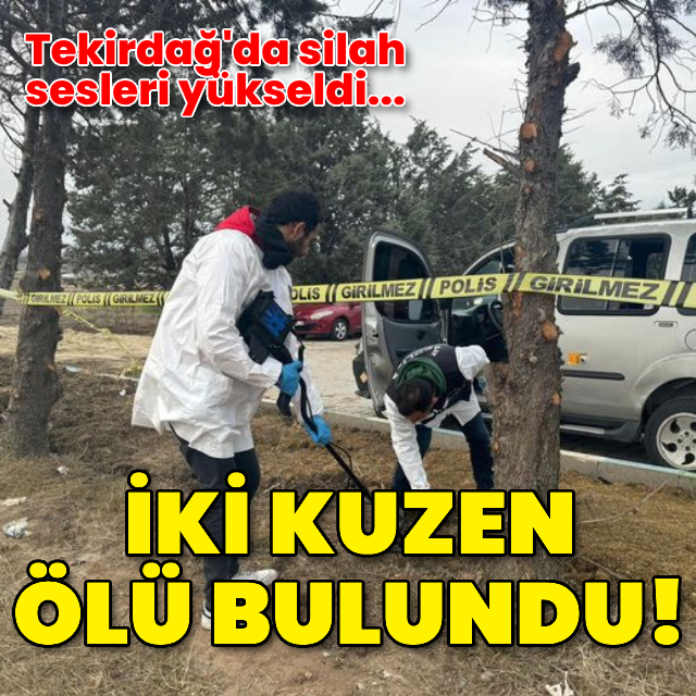 İki kuzen silahla vurulmuş halde bulundu