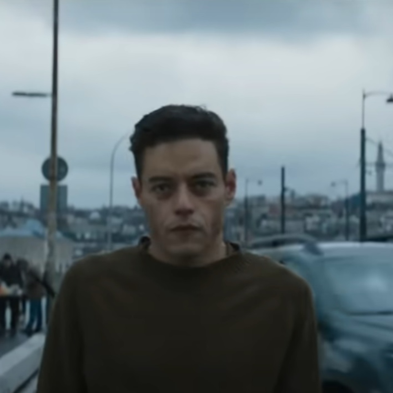 Rami Malek, Galata Köprüsü'nde