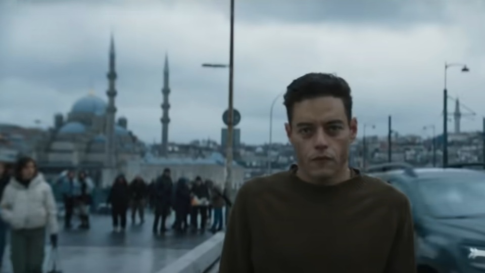 Rami Malek, Galata Köprüsü'nde