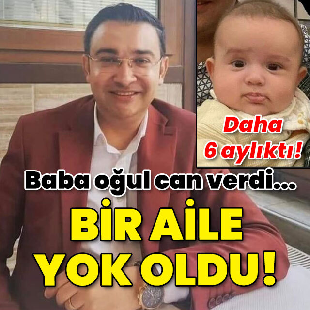 Yürek yakan kaza! Bir aile yok oldu!