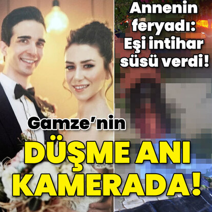 Annenin feryadı: Eşi intihar süsü verdi! Gamze'nin ölümü kamerada!