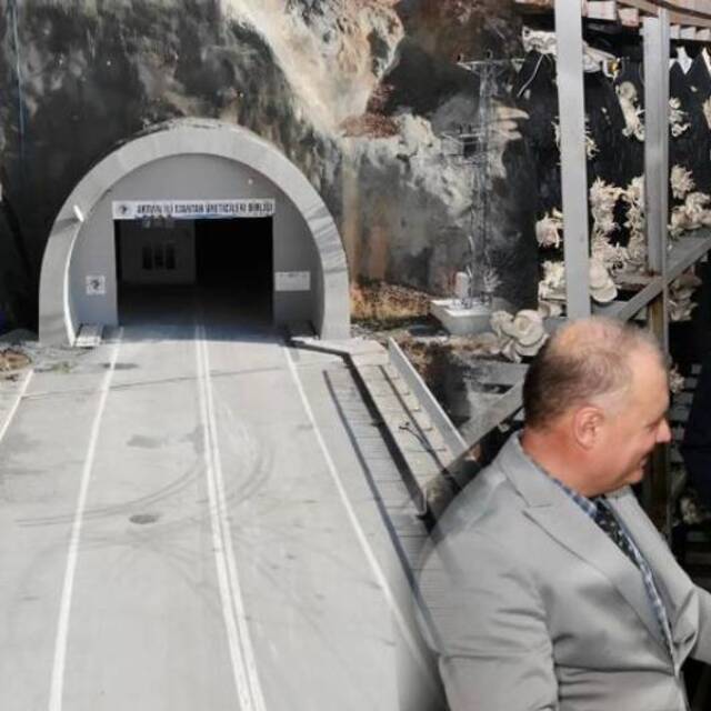 Atıl tünel mantar üretim merkezi oldu