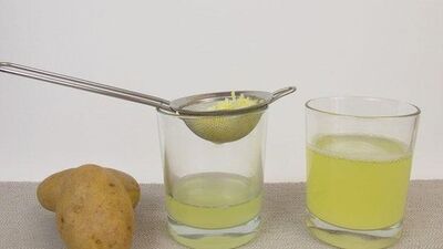 Patates suyunun inanılmaz faydaları