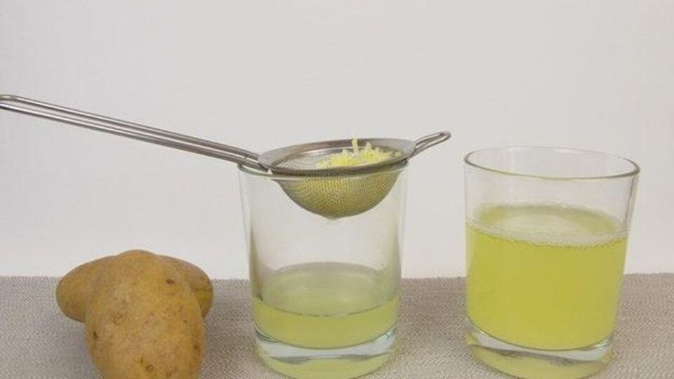 Patates suyunun inanılmaz faydaları