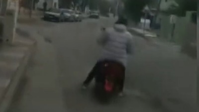 Sokak ortasında koca dehşeti!