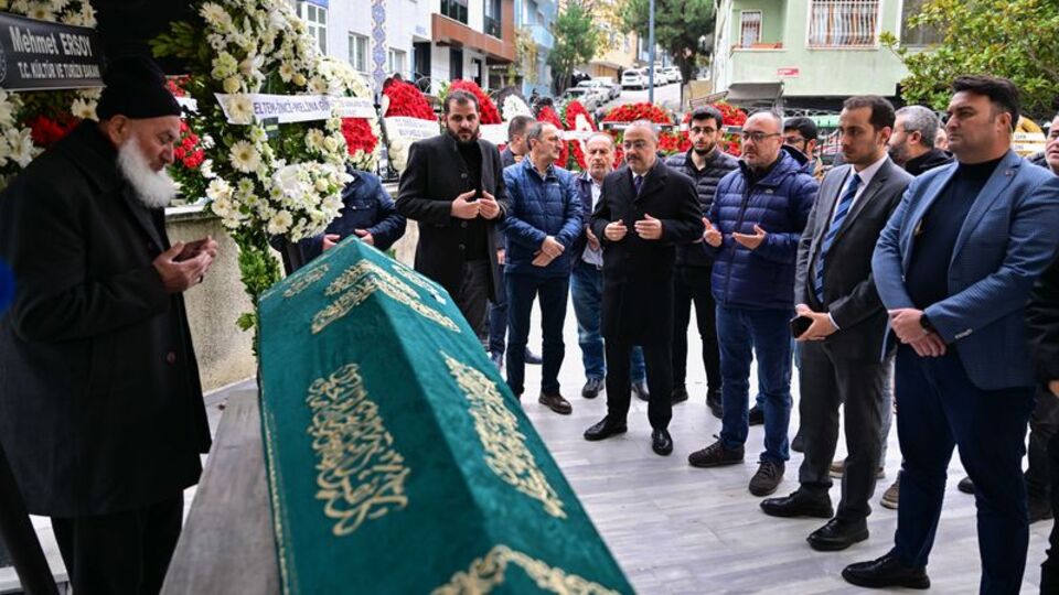 Dışişleri Bakan Yardımcısı Nuh Yılmaz'ın babası son yolculuğuna uğurlandı