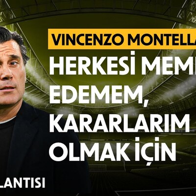Karadağ maçı öncesi Hakan Çalhanoğlu ve Vincenzo Montella soruları yanıtladı - Basın Toplantısı