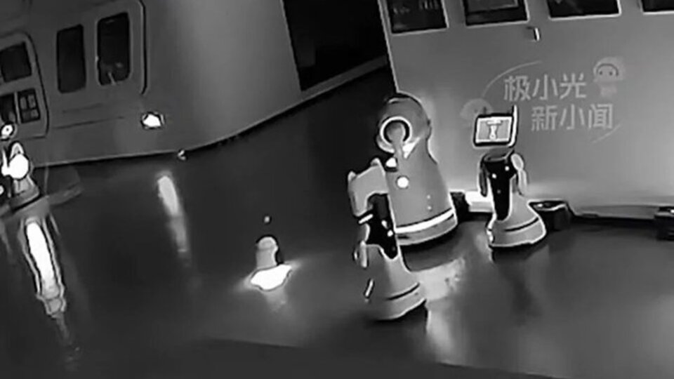 Minik robot, diğer robotları kaçmaya ikna etti