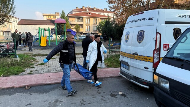 Çocuk parkında şüpheli ölüm