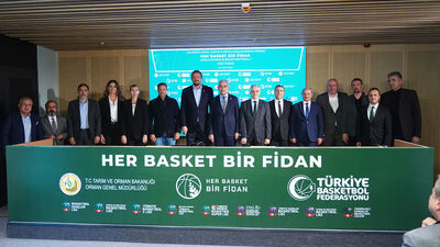 TBF'den "Her Basket Bir Fidan" projesi!