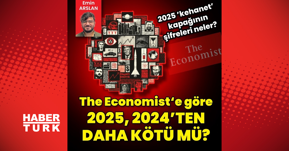 The Economist'in 2025 kapağının şifreleri neler? The Economist