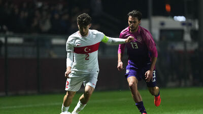 Genç milliler Almanya'ya yenildi!