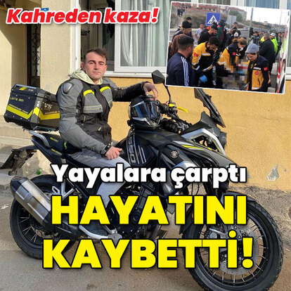 Yayalara çarptı hayatını kaybetti!