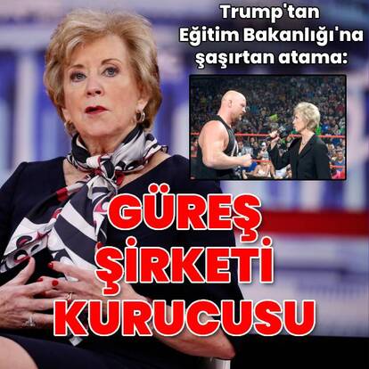 Güreş şirketi kurucusu Eğitim Bakanlığı'na aday