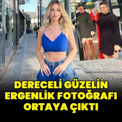Ergenlik fotoğrafı ortaya çıktı