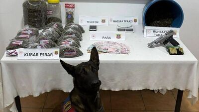 Evinde esrar ele geçirilen kişi tutuklandı