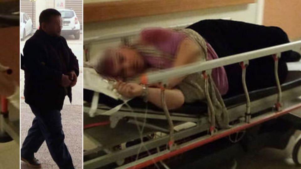 İşe giden eşi eve geri geldi... "Neden geldin" sorusuna çekiçle cevap!