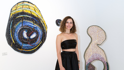 Sanatseverlerle buluştu