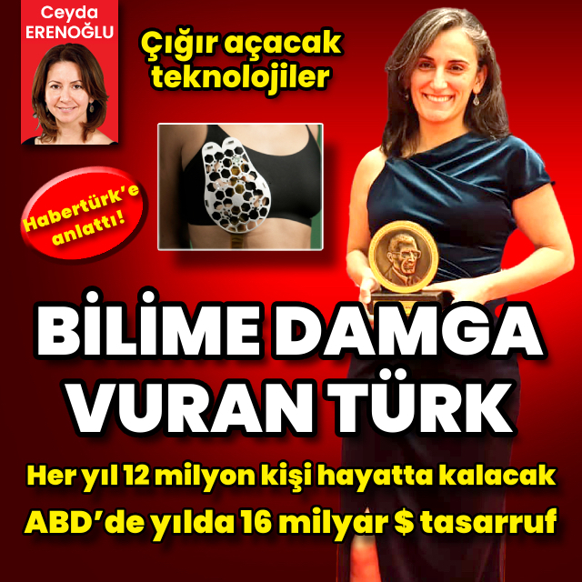 Çığır açacak teknolojilerle bilime damga vuran Türk