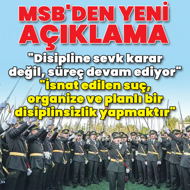 Teğmenlerin kılıçlı yemini hakkında yeni açıklama