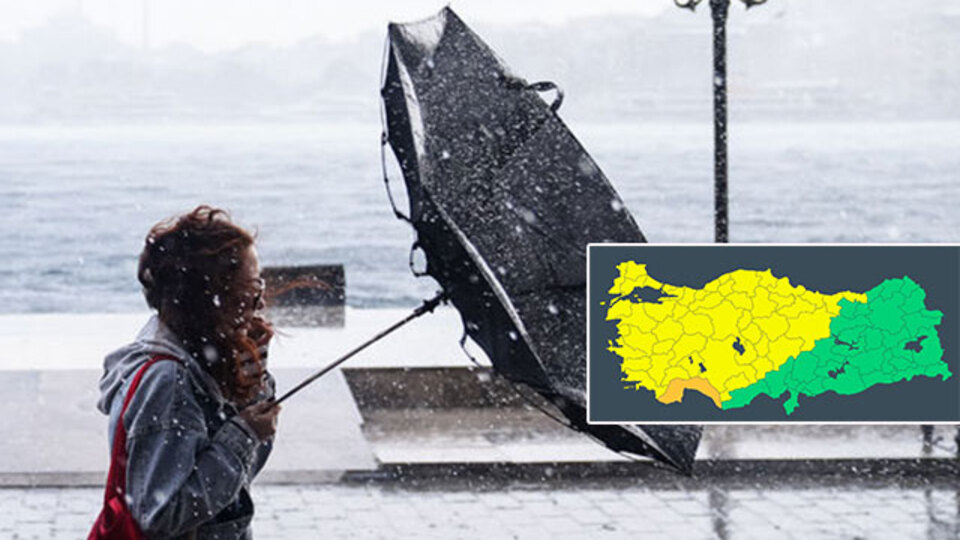 Bugün ve cuma günü için AFAD'dan kritik uyarı! 50 kent için alarm!