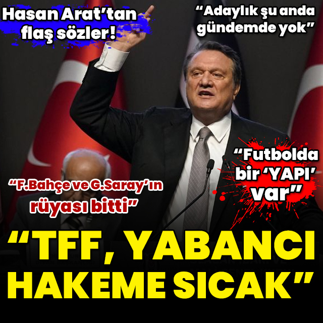 "TFF yabancı VAR hakemine sıcak bakıyor"