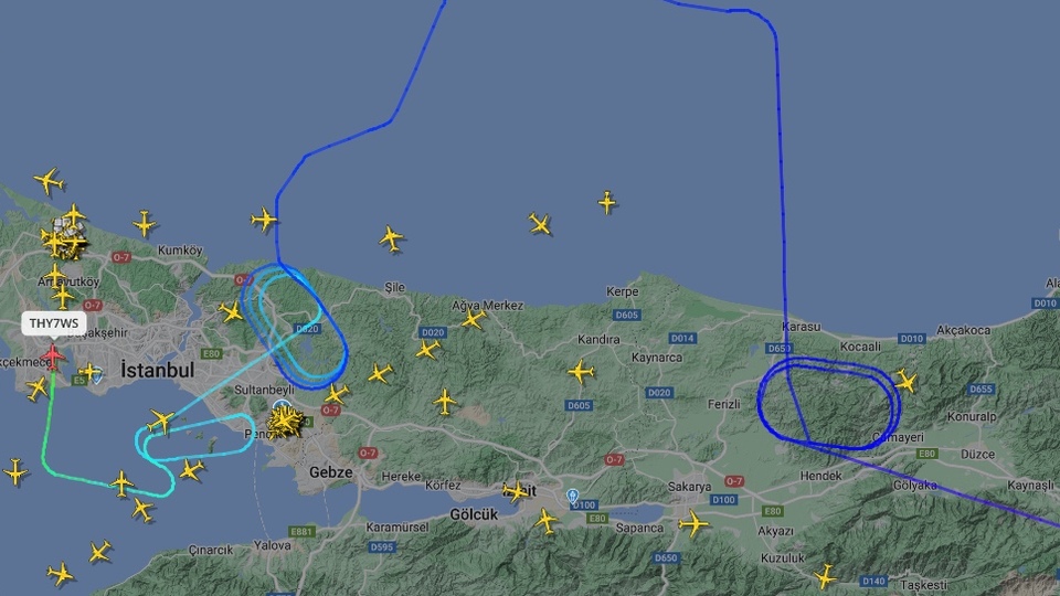 Havada karayeli beklediler