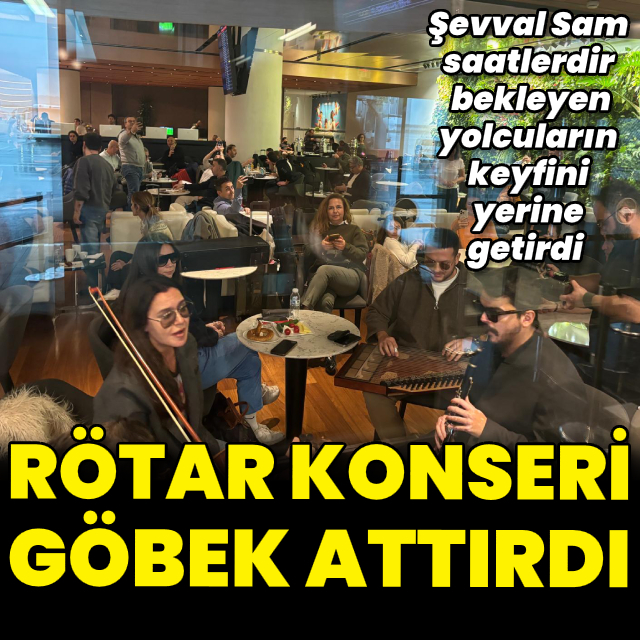 Rötar konseri göbek attırdı