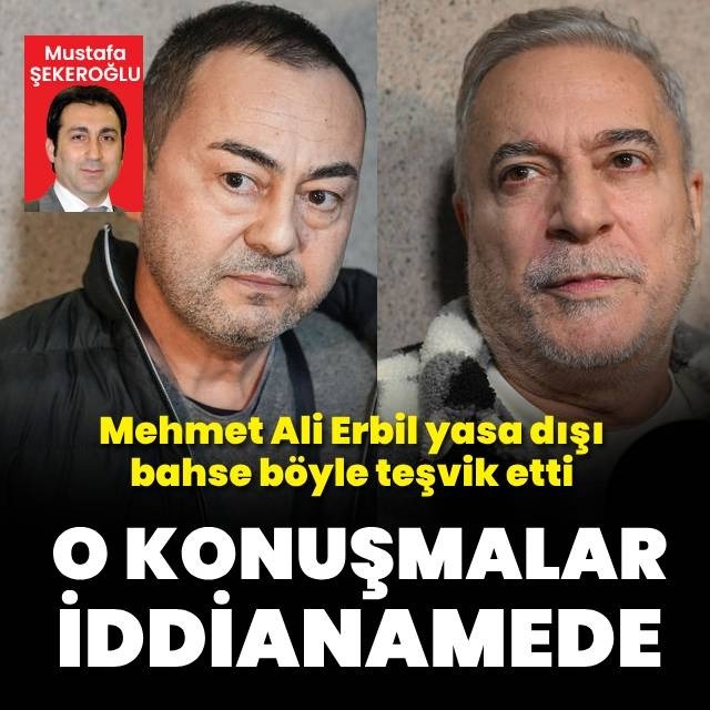 O konuşmalarda iddianameye girdi