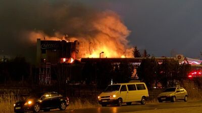 Afyonkarahisar'da restoranda yangın çıktı