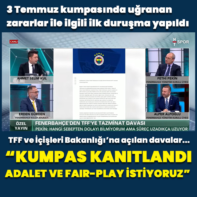 "Adalet ve fair-play arayışındayız!"
