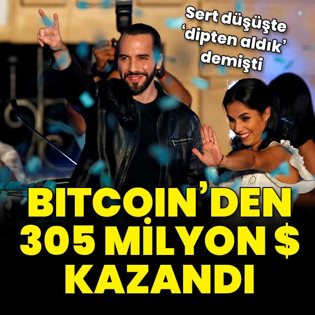 Bitcoin'den 305 milyon dolar kâr etti