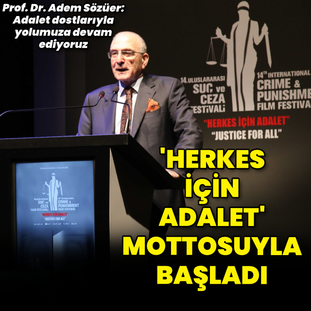 "Adalet dostlarıyla yolumuza devam ediyoruz"