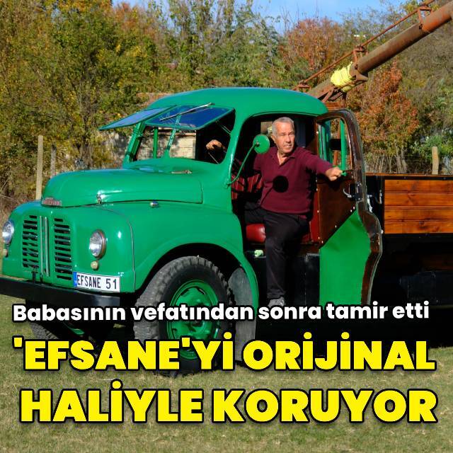 1951 model 'Efsane'yi orijinal haliyle koruyor