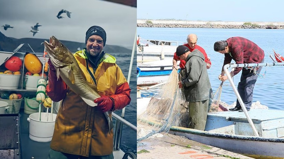 Avrupalı balıkçının yarısı kadarız