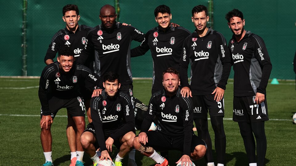 Beşiktaş'ta Göztepe mesaisi devam ediyor!